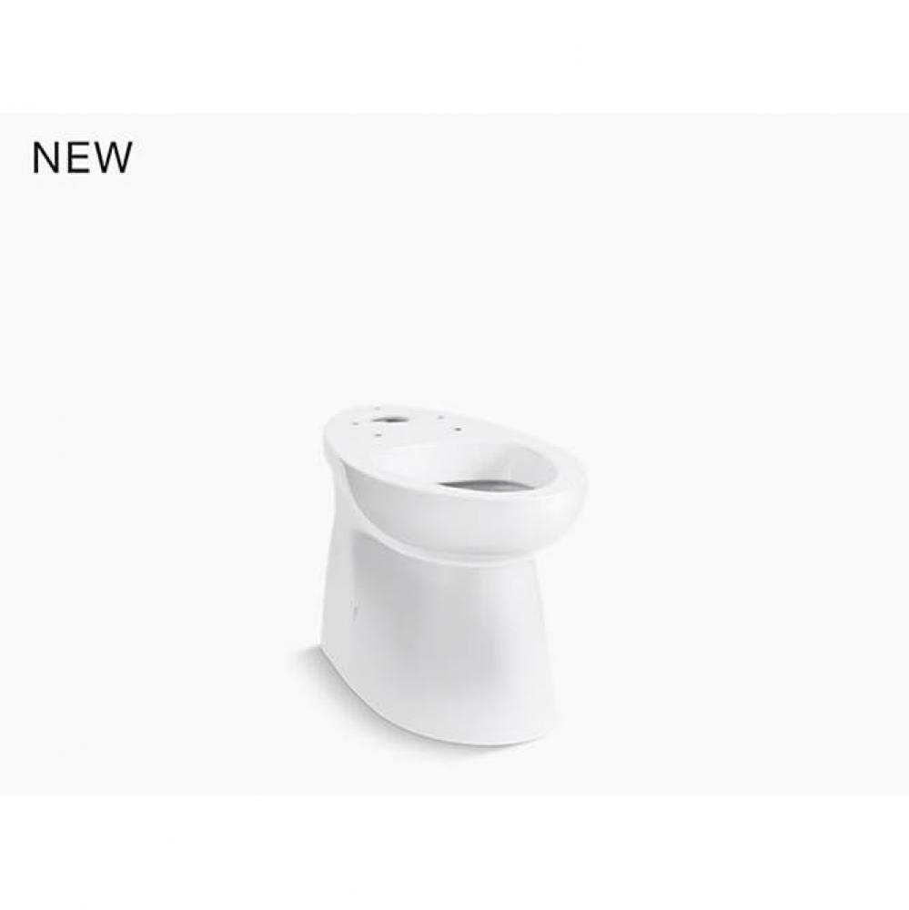 Brella™ Comfort Height&#xae; Elongated chair height toilet bowl