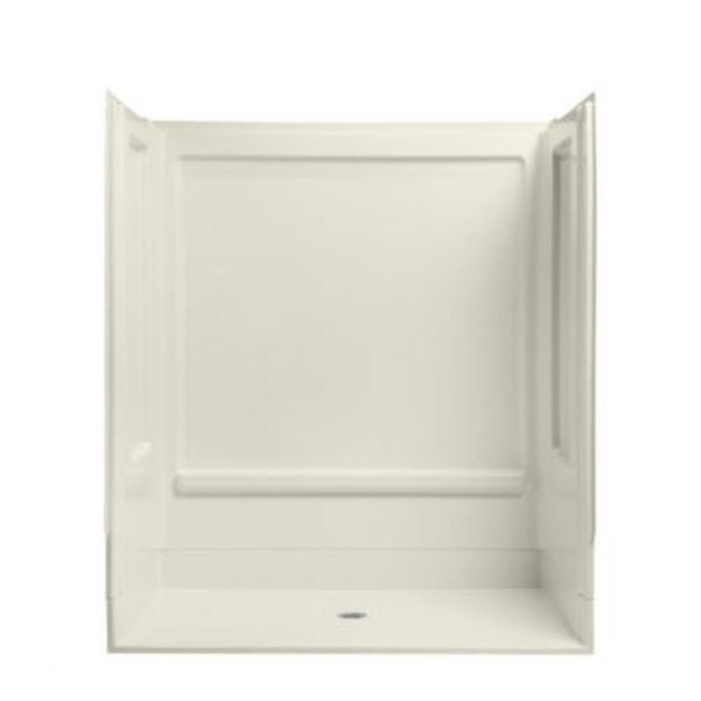 OC-S-63 63-1/2&apos;&apos; x 39-3/8&apos;&apos; shower stall with Aging in Place backerboards