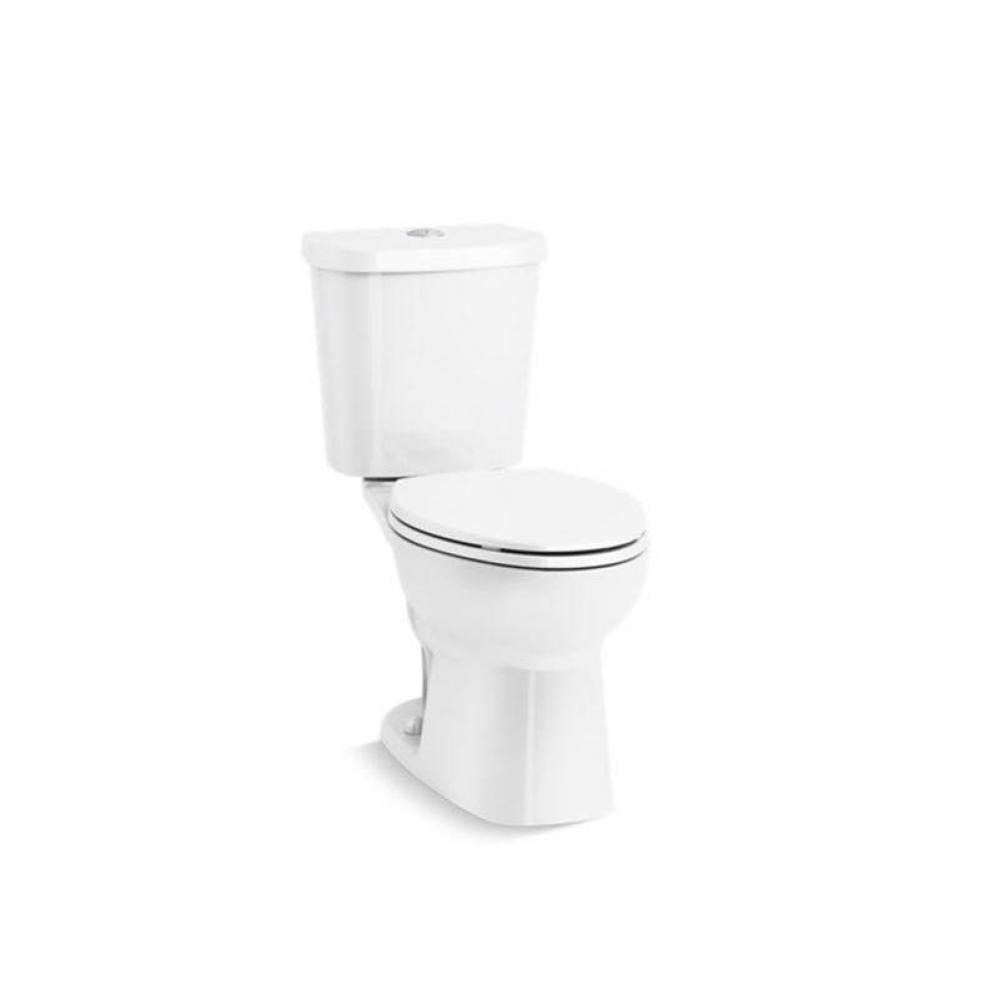 Valton&#xae; Two-piece elongated dual-flush toilet