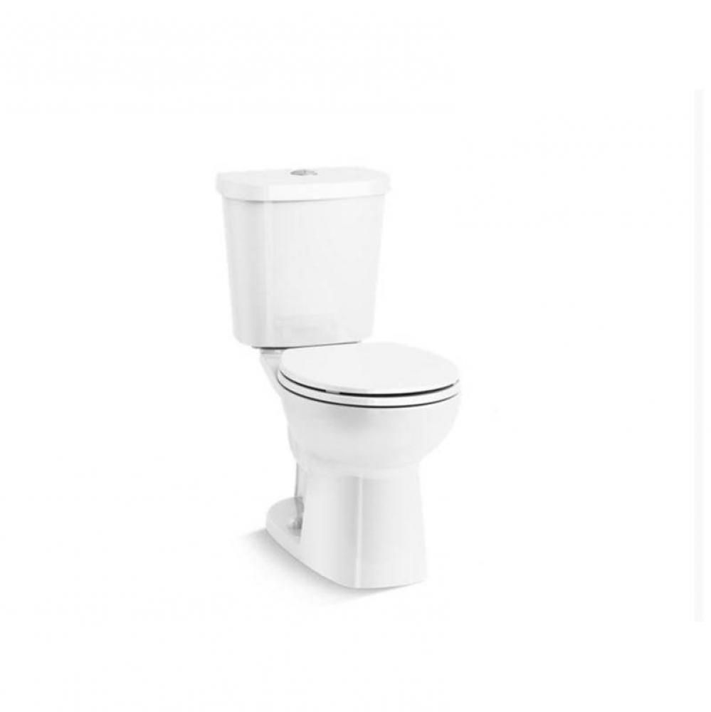 Valton&#xae; Two-piece round-front dual-flush toilet