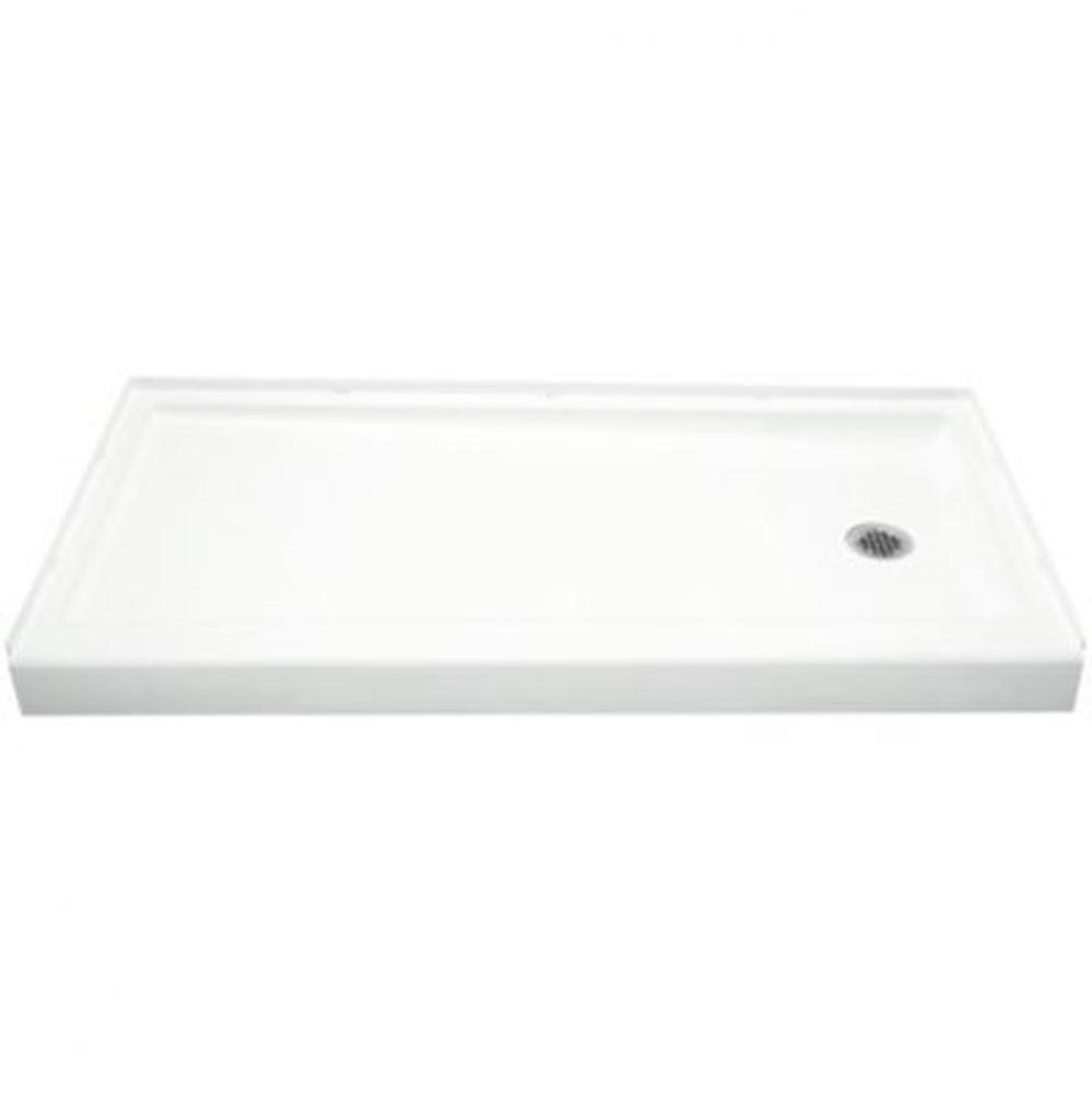 Ensemble(TM), Series 7217, 60&apos;&apos; x 30&apos;&apos; Shower Base, 6-pack