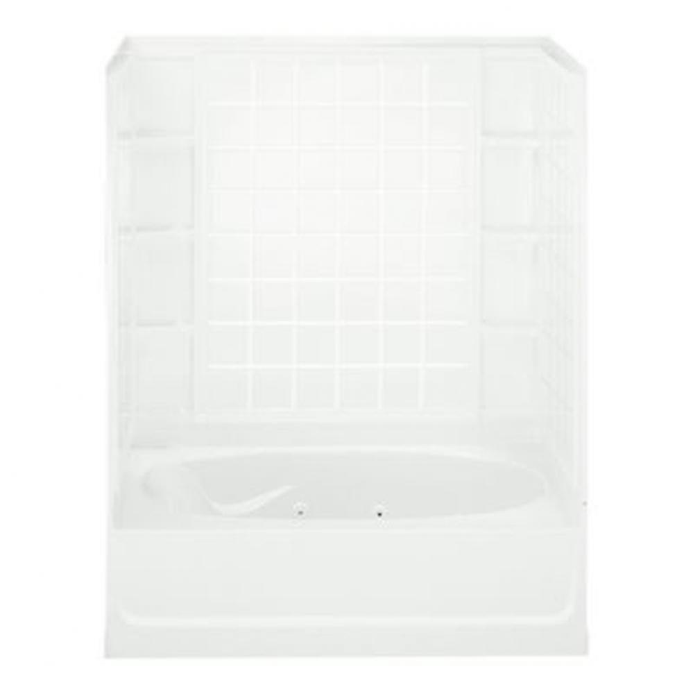 Ensemble Series 7611, 60&apos;&apos; x 42&apos;&apos; Whirlpool/Shower