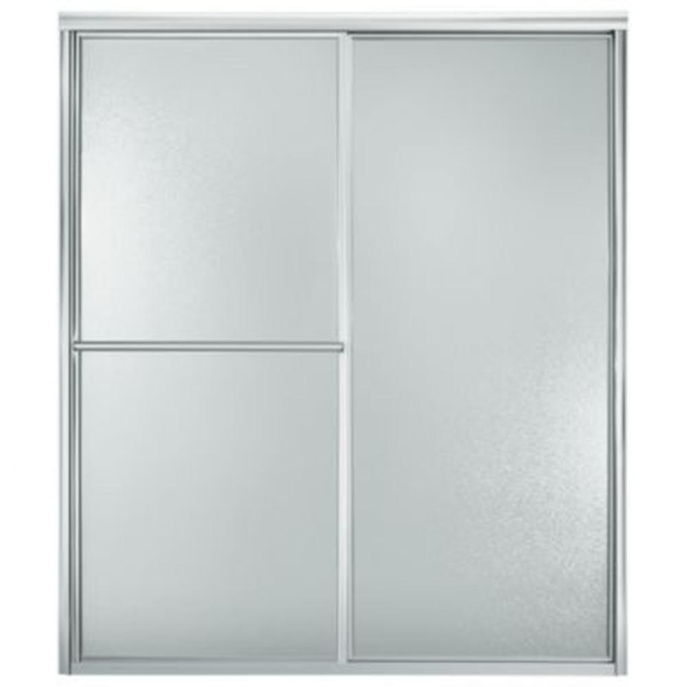 Deluxe Framed sliding shower door, 70&apos;&apos; H x 41-1/2 - 46-1/2&apos;&apos; W, with 1/8&apos