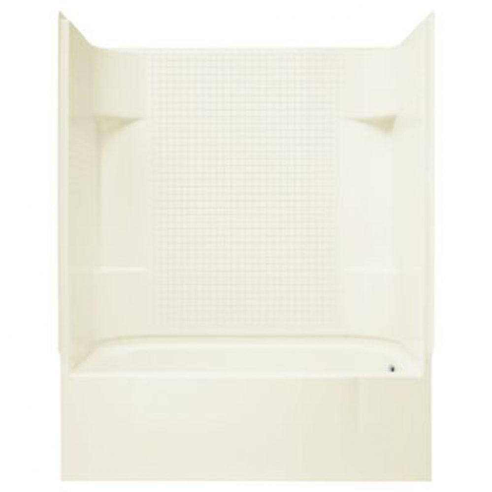 Accord&#xae; 60-1/4&apos;&apos; x 30&apos;&apos; bath/shower with right-hand above-floor drain