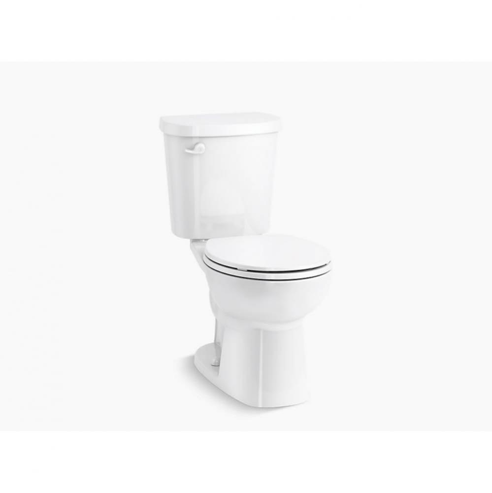 Valton™ Two-piece round-front 1.6 gpf toilet