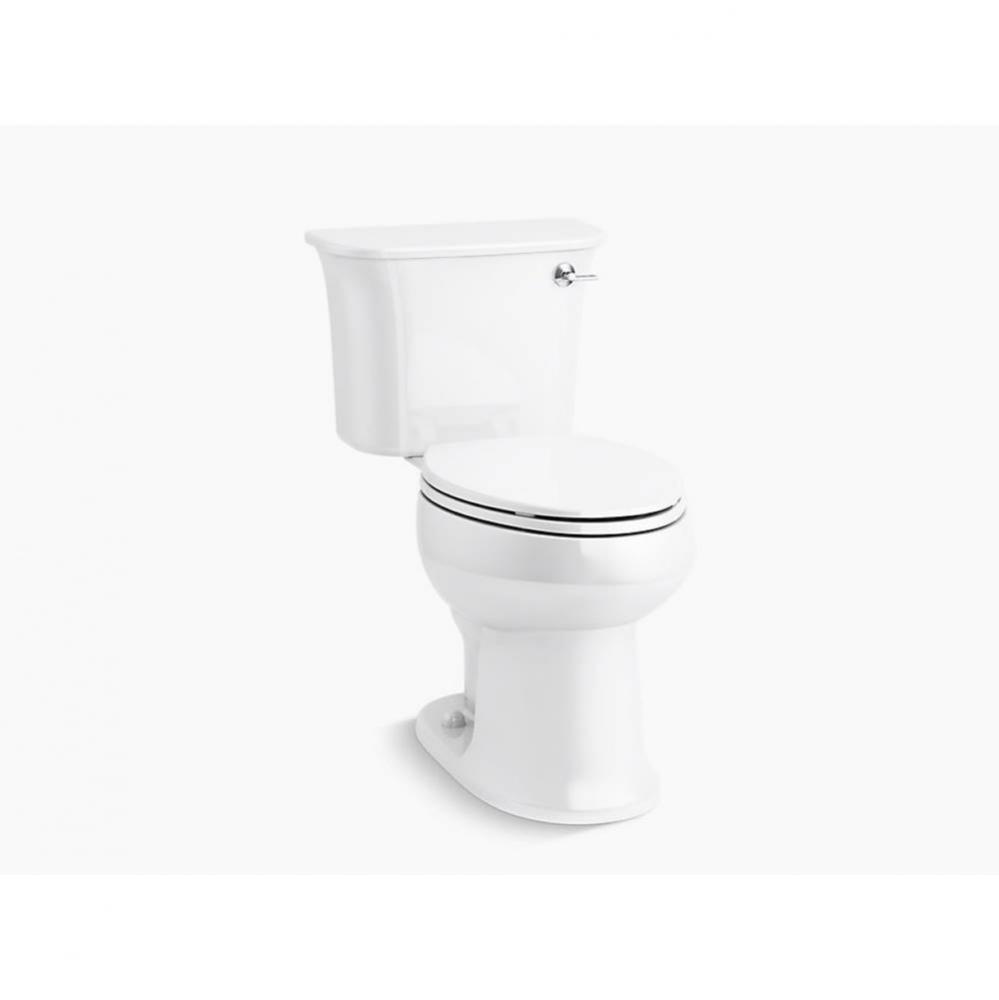 Stinson&#xae; Comfort Height&#xae; Two-piece elongated 1.28 gpf chair height toilet with right-han
