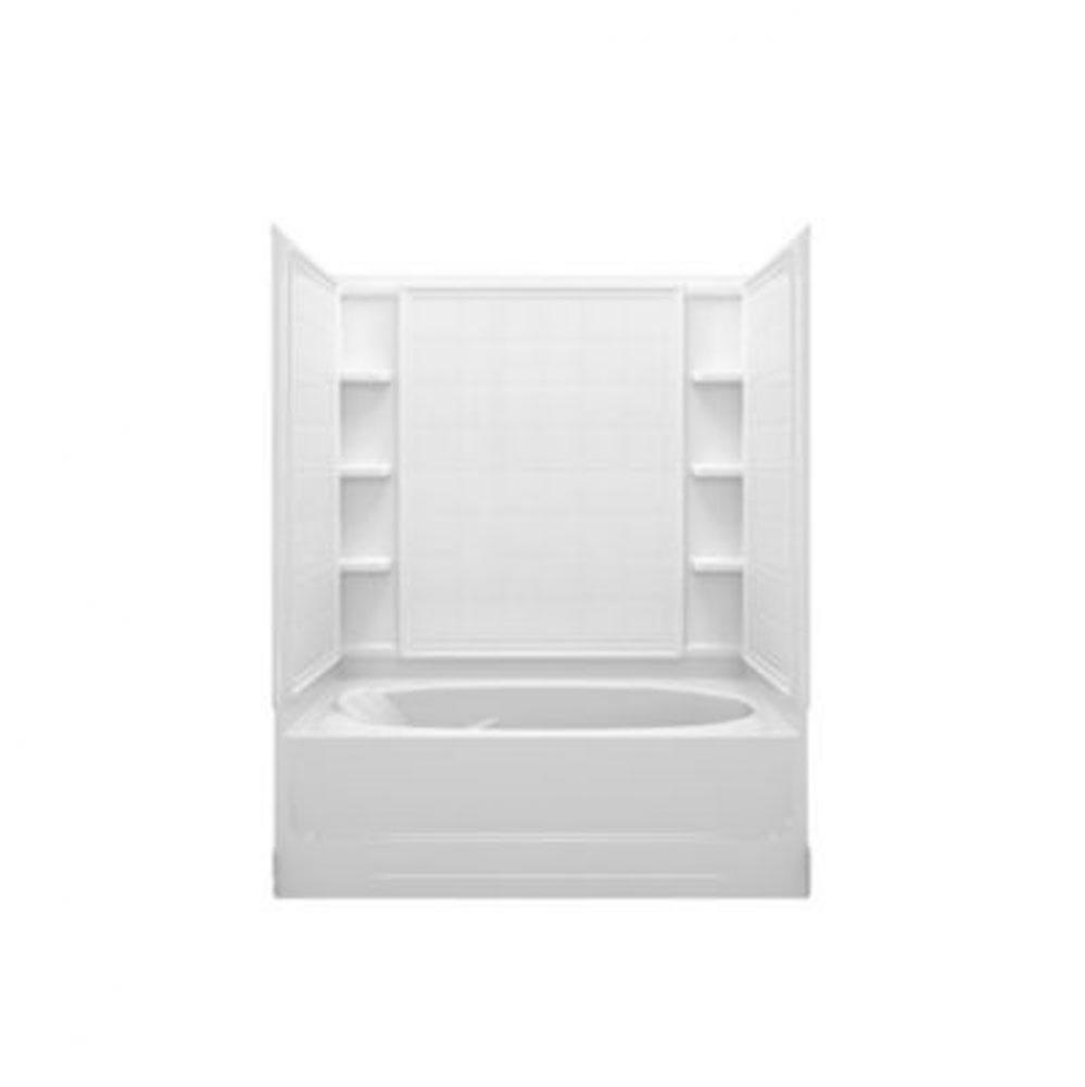 Ensemble™ 60-1/4&apos;&apos; x 36&apos;&apos; bath/shower with right-hand above-floor drain