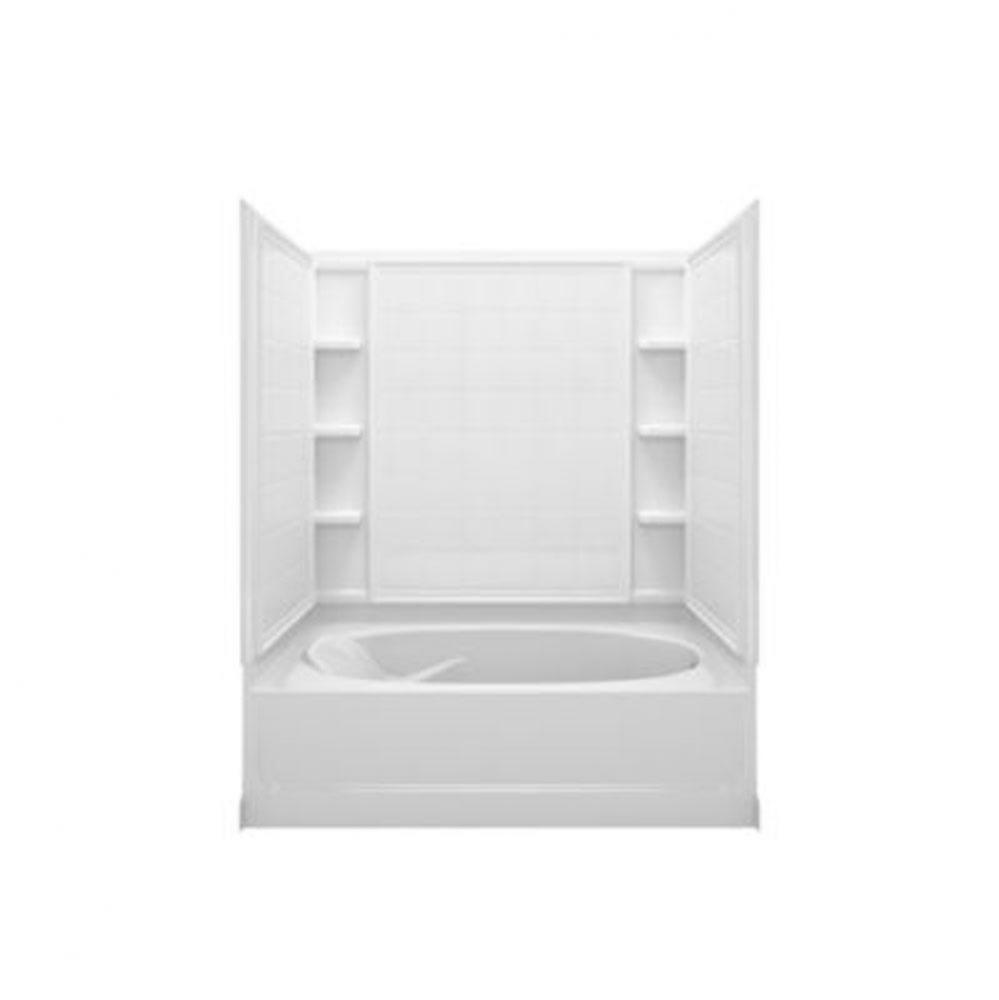 Ensemble™ 60-1/4&apos;&apos; x 42&apos;&apos; bath/shower with right-hand drain