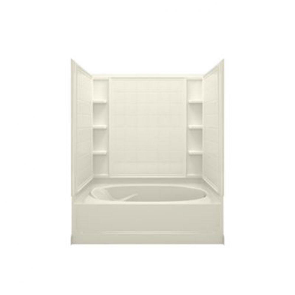 Ensemble™ 60-1/4&apos;&apos; x 42&apos;&apos; bath/shower with right-hand above-floor drain and