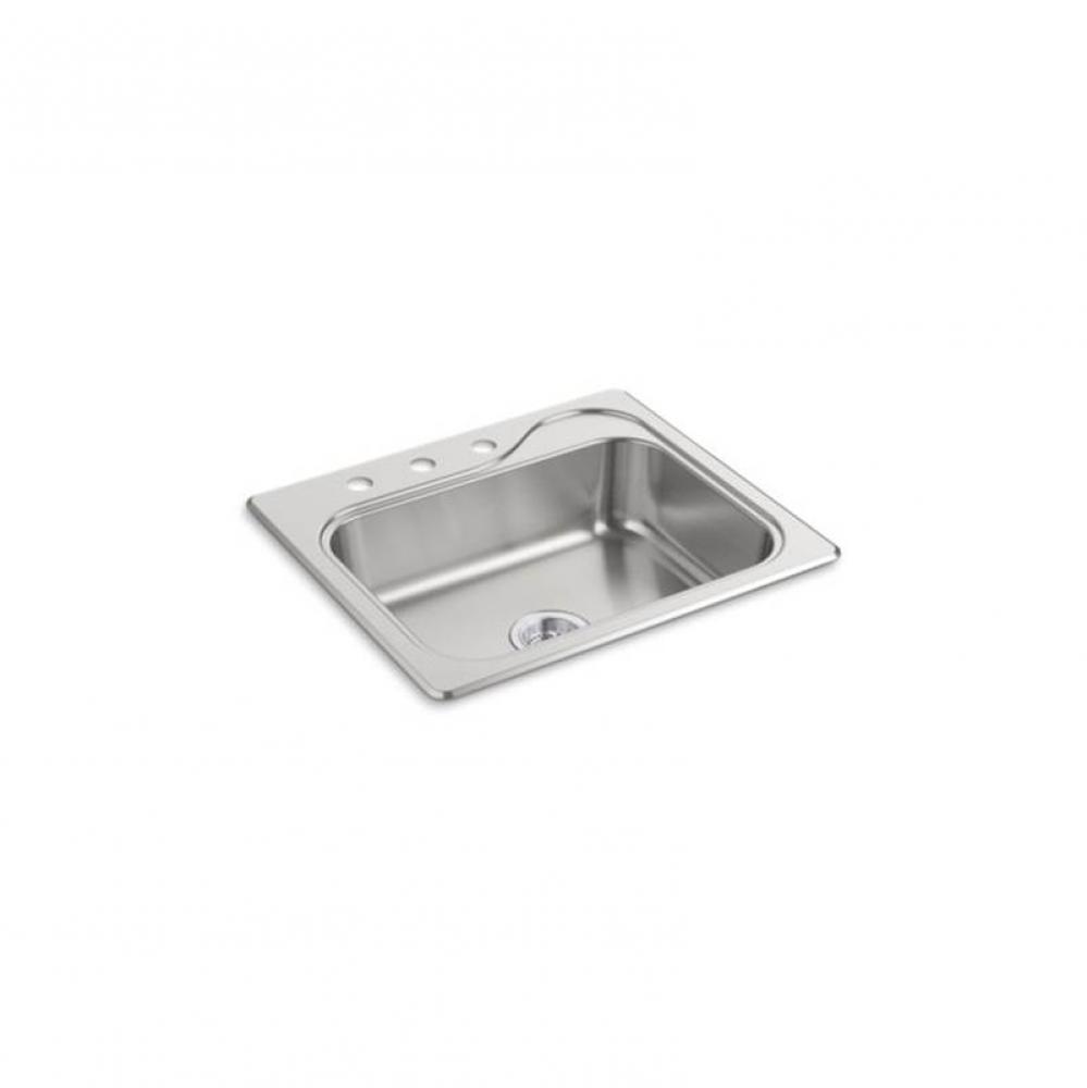 Southhaven&#xae; Top-Mount Single-Bowl Kitchen Sink, 25&apos;&apos; x 22&apos;&apos; x 6-1/2&apos;