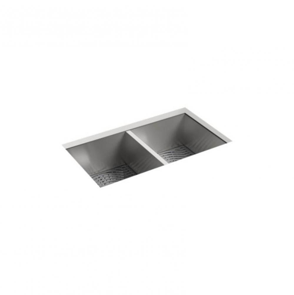 Ludington&#xae; 32&apos;&apos; x 18-5/16&apos;&apos; x 9-5/16&apos;&apos; Undermount double-equal