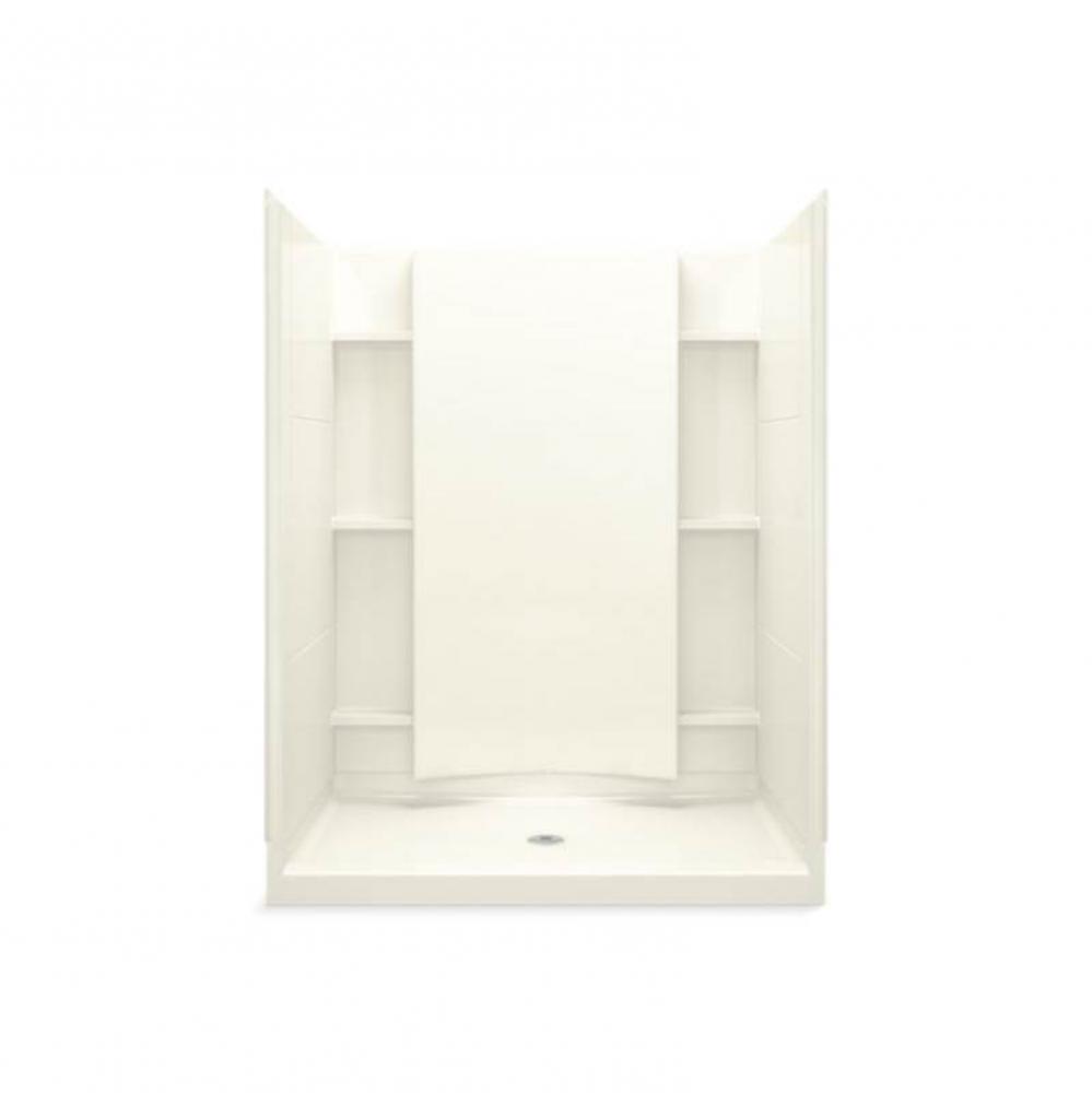 Accord&#xae; 60-1/4&apos;&apos; x 36&apos;&apos; x 75-3/4&apos;&apos; shower stall with Aging in P