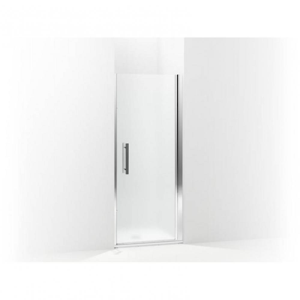 Finesse™ Peak&#xae; Headerless frameless pivot shower door 34-1/2&apos;&apos; max opening x 67&a