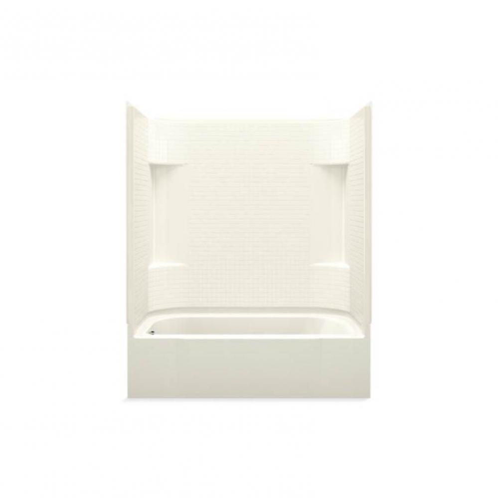 Accord&#xae; 60-1/4&apos;&apos; x 30&apos;&apos; tile bath/shower with left-hand drain