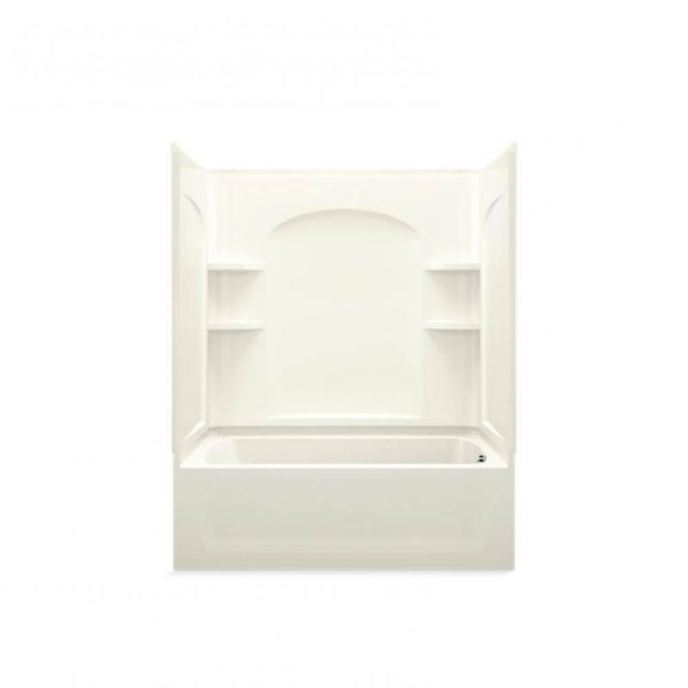 Ensemble™ 60&apos;&apos; x 32&apos;&apos; bath/shower with Aging in Place backerboards