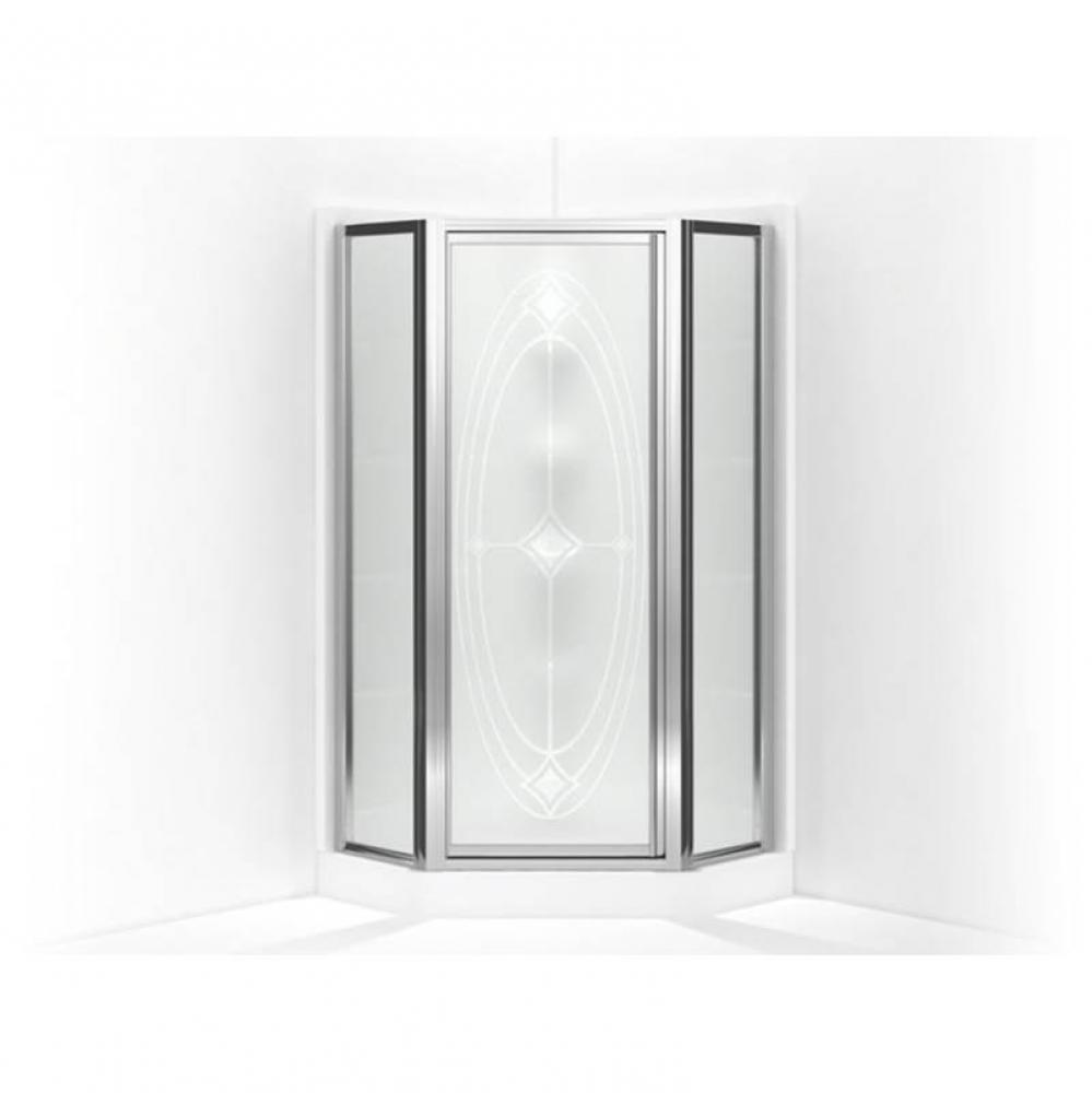 Intrigue™ Framed neo-angle corner shower door 15-13/16&apos;&apos; x 27-9/16&apos;&apos; x 15-13