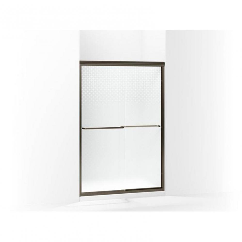 Finesse™ Frameless sliding shower door 42-5/8 – 47-5/8&apos;&apos; W x 69-3/4&apos;&apos; H