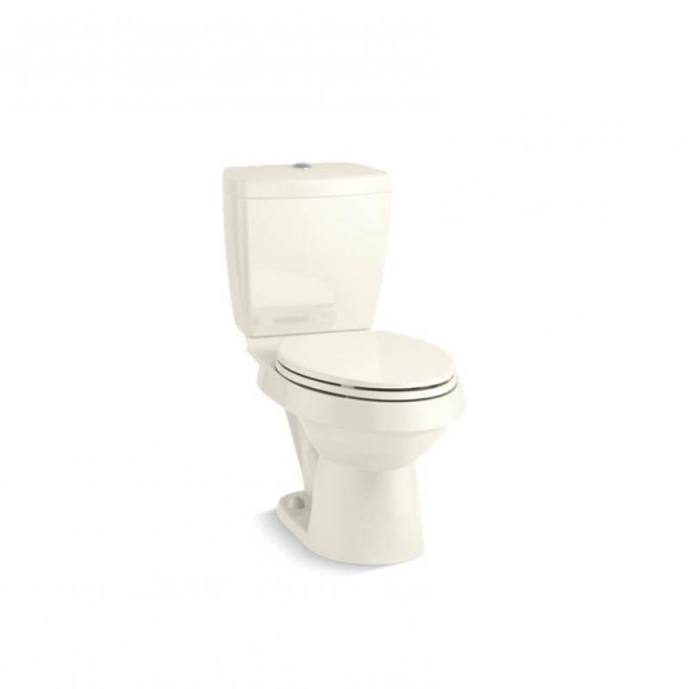 Karsten&#xae; Two-piece elongated dual-flush toilet