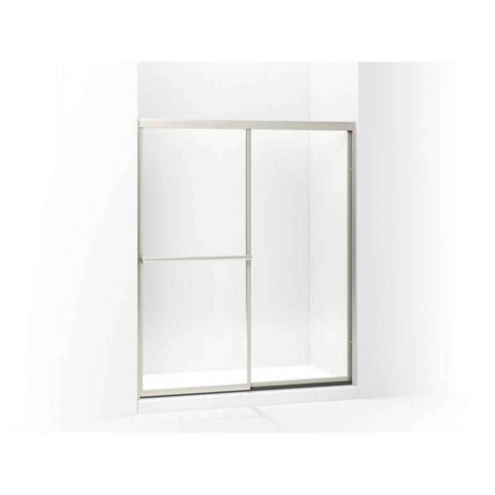 Prevail&#xae; Framed sliding shower door 54-3/8&apos;&apos;–59-3/8&apos;&apos; W x 70-1/4&apos;&