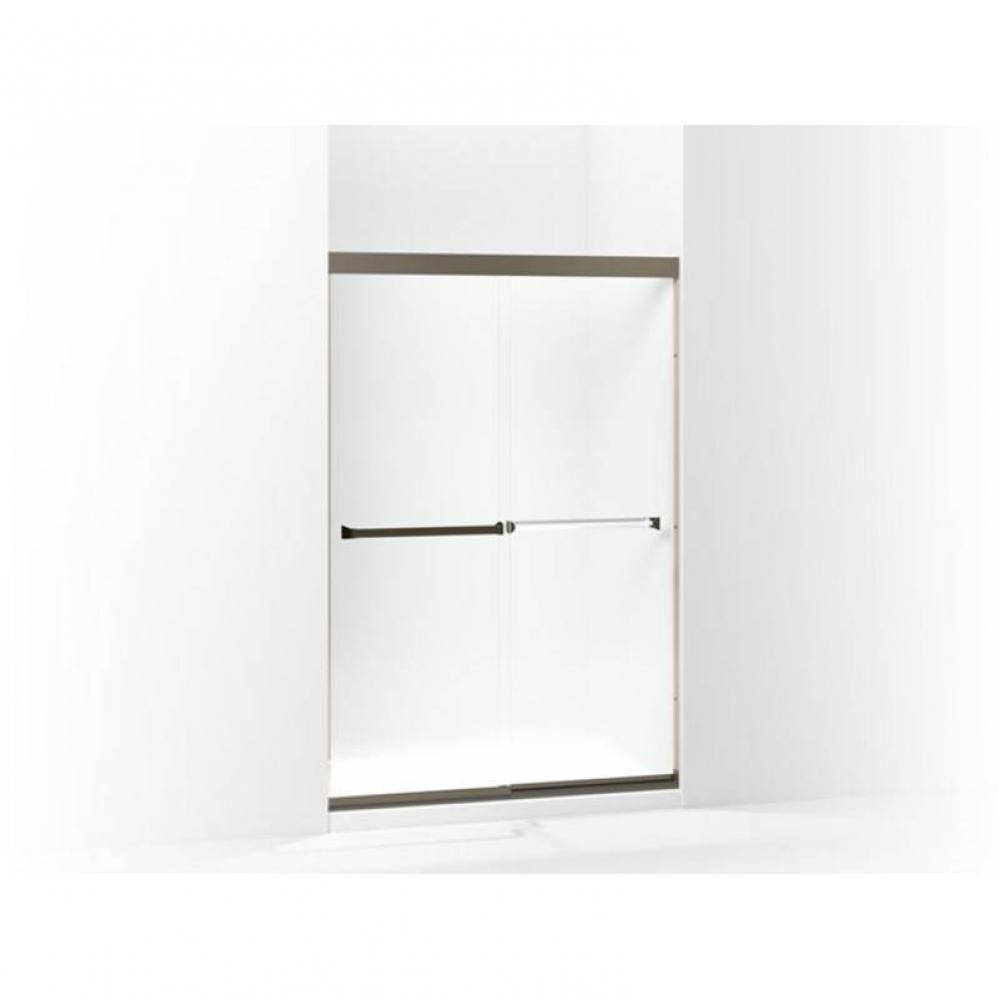 Meritor&#xae; Frameless sliding shower door 42-5/8&apos;&apos;-47-5/8&apos;&apos; x 69-11/16&apos;