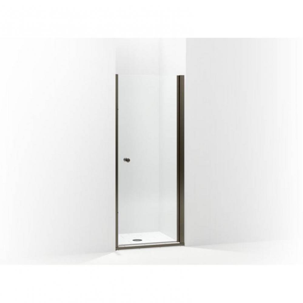 Finesse™ Headerless frameless pivot shower door 31-1/2&apos;&apos; max opening x 67&apos;&apos;