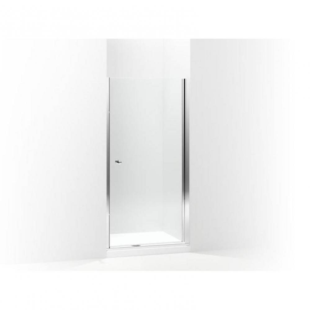 Finesse™ Headerless frameless pivot shower door 36&apos;&apos; max opening x 67&apos;&apos; H