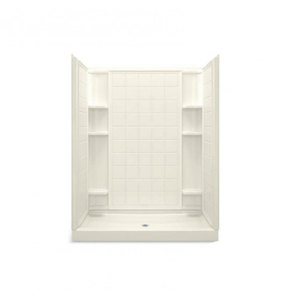 Ensemble™ 60-1/4&apos;&apos; x 34&apos;&apos; x 75-3/4&apos;&apos; tile alcove shower stall with