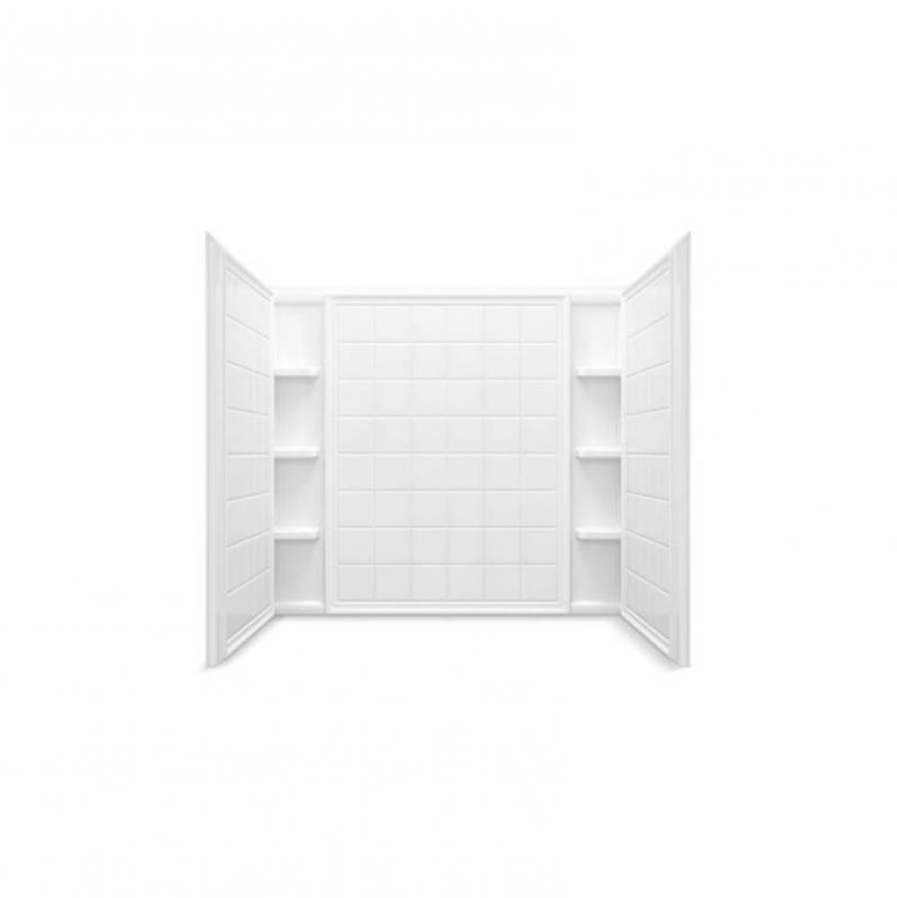 Ensemble™ 60&apos;&apos; x 43-1/2&apos;&apos; tile bath/shower wall set