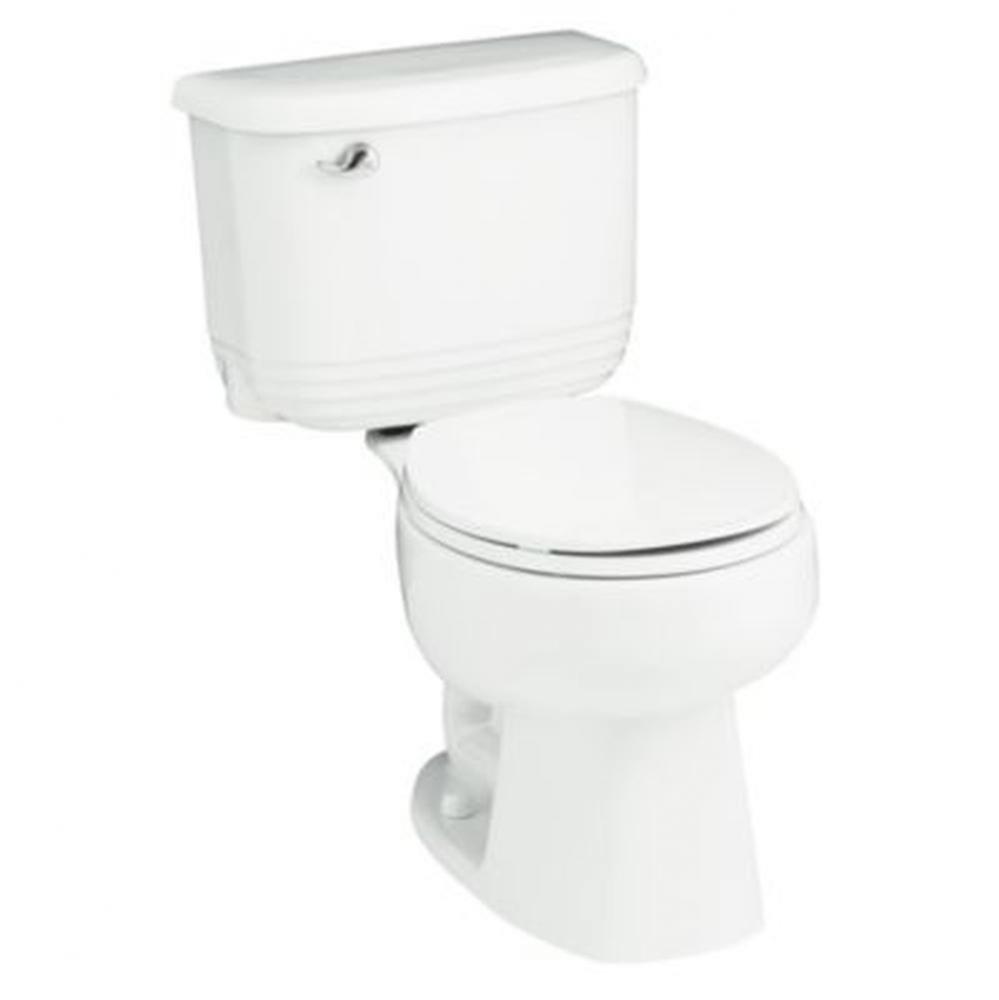 Riverton™ Two-piece round-front 1.28 gpf toilet