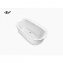 Sterling Plumbing 95334-0 - Spectacle™ 65-3/4'' x 34'' oval freestanding bath with overflow and drain