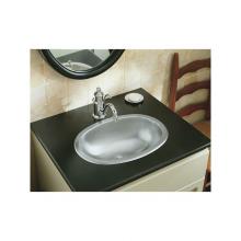 Sterling Plumbing 1186-0 - Oval Drop-In/Under-Mount Bathroom Sink
