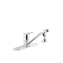 Sterling Plumbing 24278-CP - Valton™ Single-handle kitchen sink faucet with sidespray