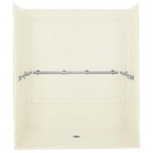 Sterling Plumbing 62060103-96 - OC-S-63 63-1/2'' x 39-5/8'' roll-in shower stall with grab bars