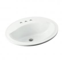 Sterling Plumbing 442004-0 - Sanibel™ Drop-In Bathroom Sink