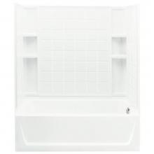 Sterling Plumbing 71120126-0 - Ensemble™ 60-1/4'' x 32'' tile bath/shower with Aging in Place backerboards