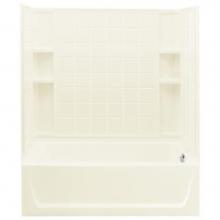 Sterling Plumbing 71120128-96 - Ensemble™ 60-1/4'' x 32'' bath/shower with right-hand above-floor drain and