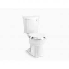 Sterling Plumbing 402314-RA-0 - Valton™ Two-piece round-front 1.6 gpf toilet with right-hand trip lever