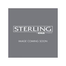 Sterling Plumbing 62055125-0 - OC-SS-39 39-3/8'' x 65-1/4'' seated shower end wall set with grab bar at right