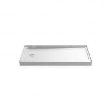 Sterling Plumbing 72181110-0 - Ensemble™ 60'' x 32'' shower base with left-hand drain
