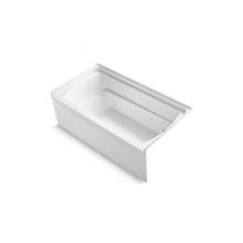 Sterling Plumbing 76121120-0 - Ensemble, Series 7612, 60'' x 32'' 8 Jet Whirlpool Bath - Right-hand Drain