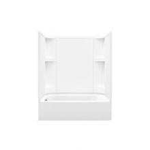 Sterling Plumbing 71240116-0 - Accord® 60-1/4'' x 30'' smooth bath/shower with Aging in Place backerboar