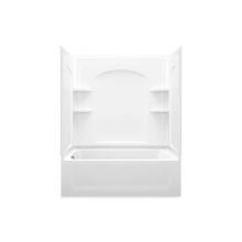 Sterling Plumbing 71220110-0 - Ensemble™ 60-1/4'' x 32'' curve bath/shower with left-hand drain