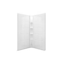 Sterling Plumbing 72044100-0 - Intrigue™ 39'' x 39'' x 74-1/8'' tile neo-angle shower wall set