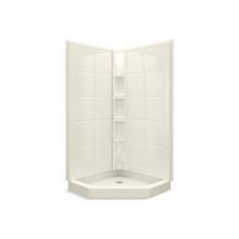 Sterling Plumbing 72040106-96 - Intrigue™ 39'' x 39'' x 79'' tile neo-angle shower with Aging in P