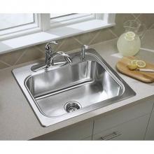 Sterling Plumbing F11403-3-NA - Southhaven(TM) Single-basin Kitchen Sink, 25'' x 22'' x 6-1/2''