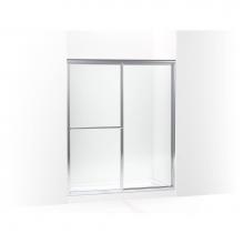 Sterling Plumbing 572115-G05-S - Deluxe Framed Sliding Shower Door, 70 In. H X 54-3/8 – 59-3/8 In. W, With 1/8 In. Thick Clear Gl