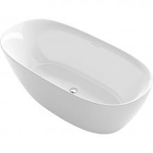 Sterling Plumbing 96130-0 - Unwind™ 67'' x 32'' seamless oval freestanding bath