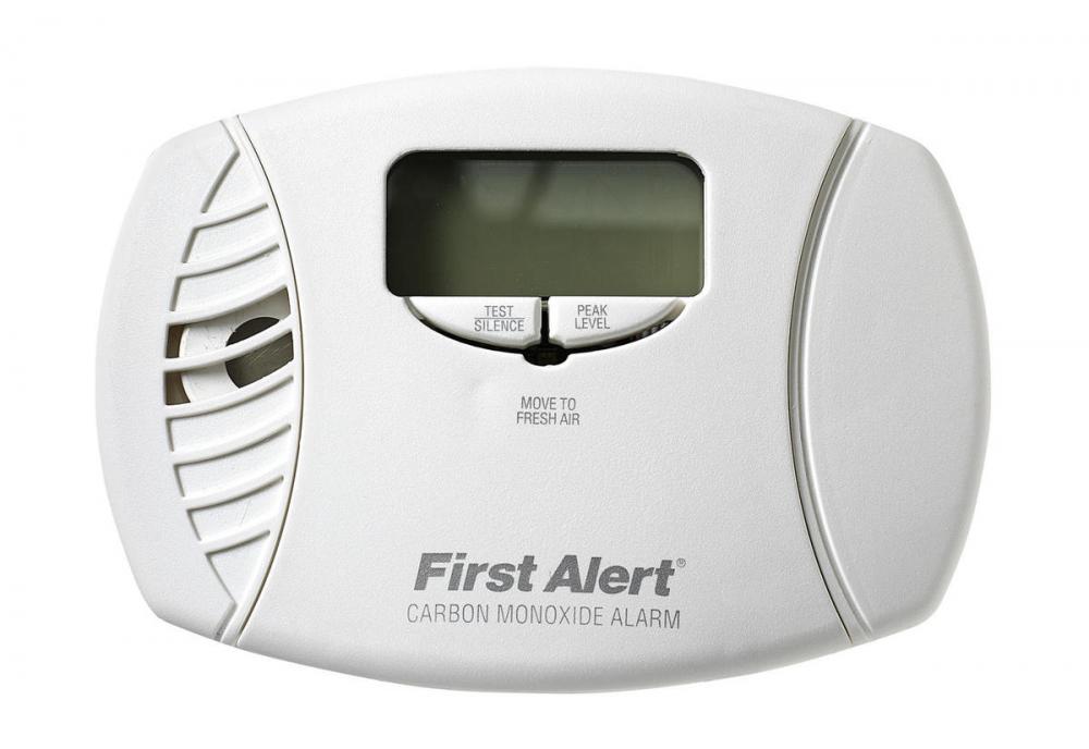 Plug-in CO Alarm Batt Backup & Display