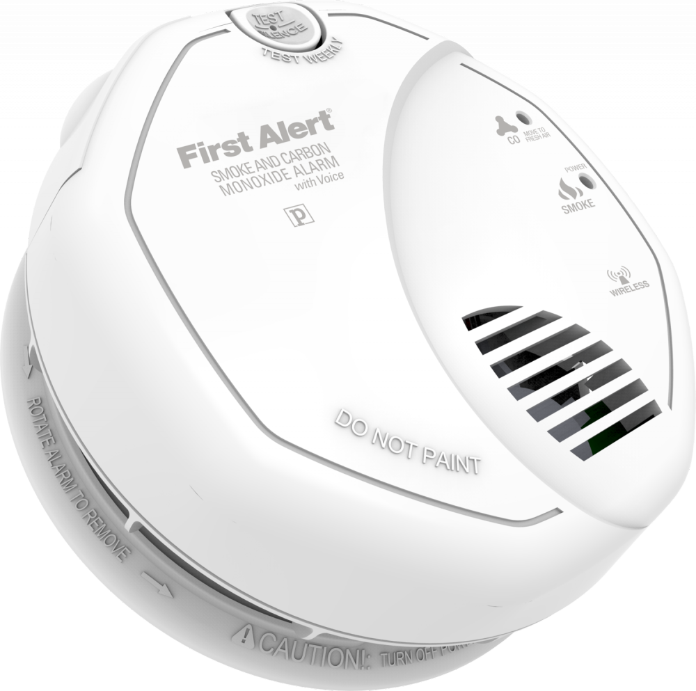 BRK Wireless Batt Smoke/CO Alarm w/Voice