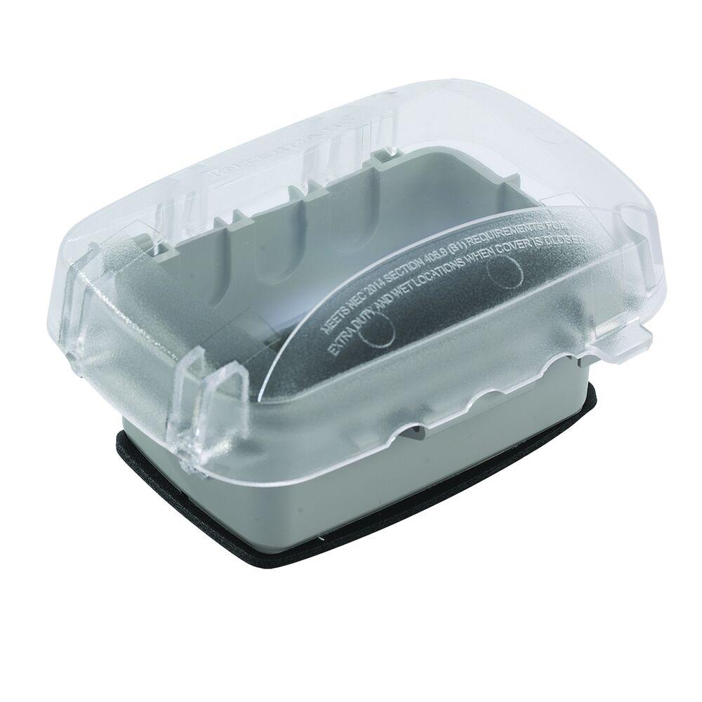 Extra-Duty Plastic In-Use Weatherproof Cover, Si